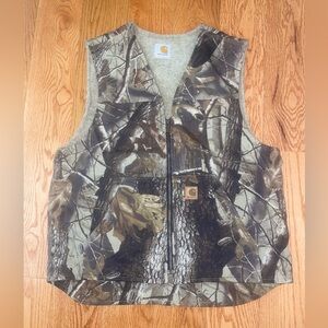 Carhartt men’s camo Realtree Woodland Camo Vest XL